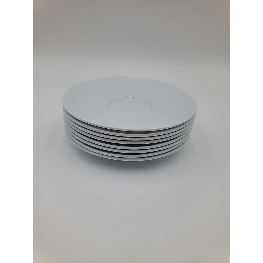 8 VTG MCM Melamine Melmac Saucer Plates  6